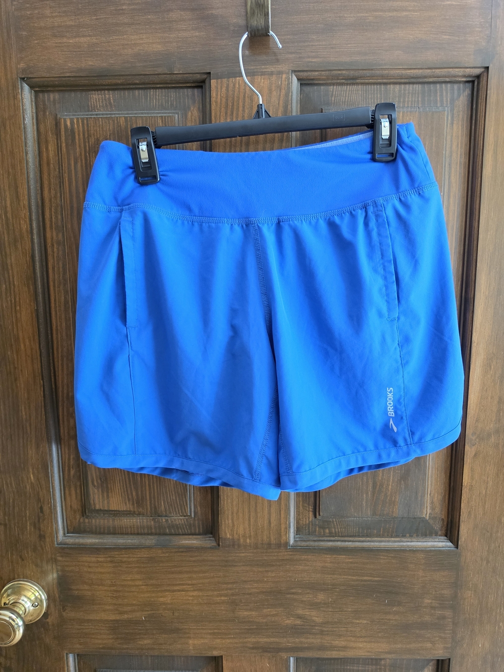 Brooks Sz M Women's Blue Running Shorts